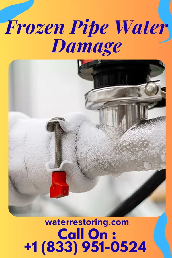 Frozen Pipe Water Damage in Morrison Bluff, AR